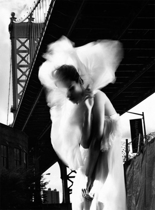 Illustration for article titled Alessandra Ambrosio Is A Whirling, Spinning, Mad Dervish Of Chiffon
